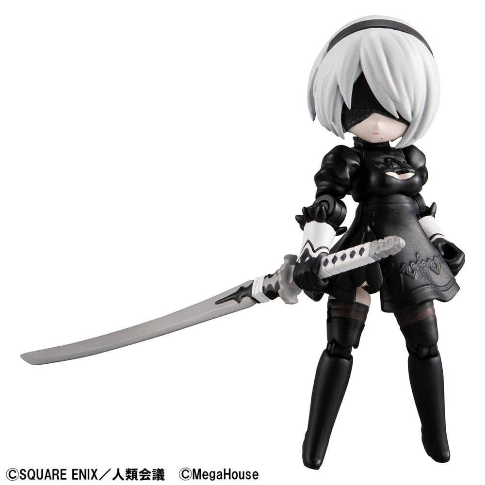 NieR: Automata Ver1.1a Desktop Army Actionfigur 2B 8 cm Figmas Yokina
