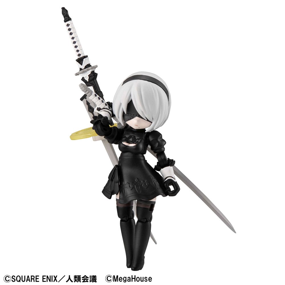 NieR: Automata Ver1.1a Desktop Army Actionfigur 2B 8 cm Figmas Yokina