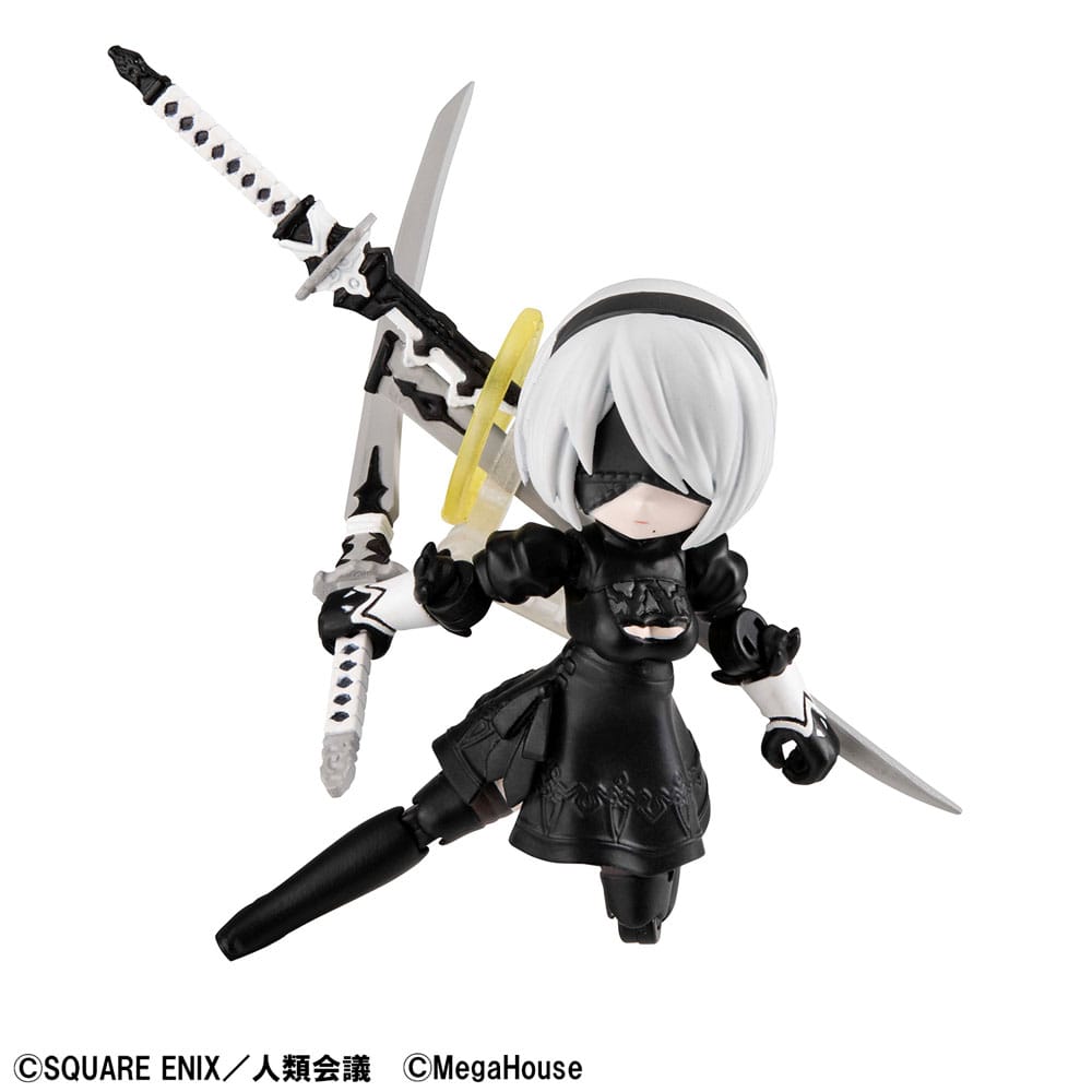 NieR: Automata Ver1.1a Desktop Army Actionfigur 2B 8 cm Figmas Yokina