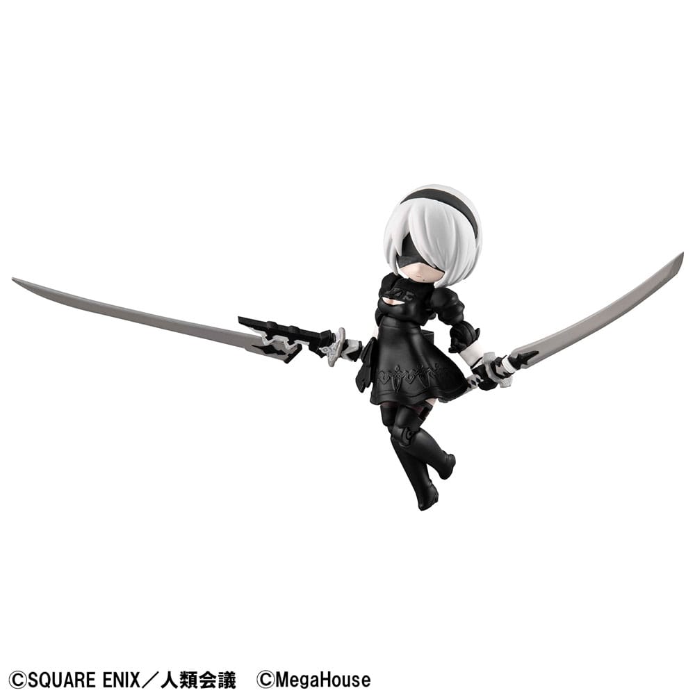 NieR: Automata Ver1.1a Desktop Army Actionfigur 2B 8 cm Figmas Yokina