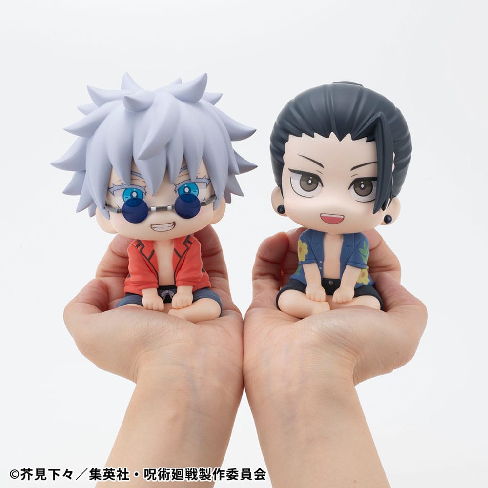 Jujutsu Kaisen Look Up PVC Statue Satoru Gojo & Suguru Geto Okinawa Ver. Set (with gift) 11 cm Prizefiguren Yokina