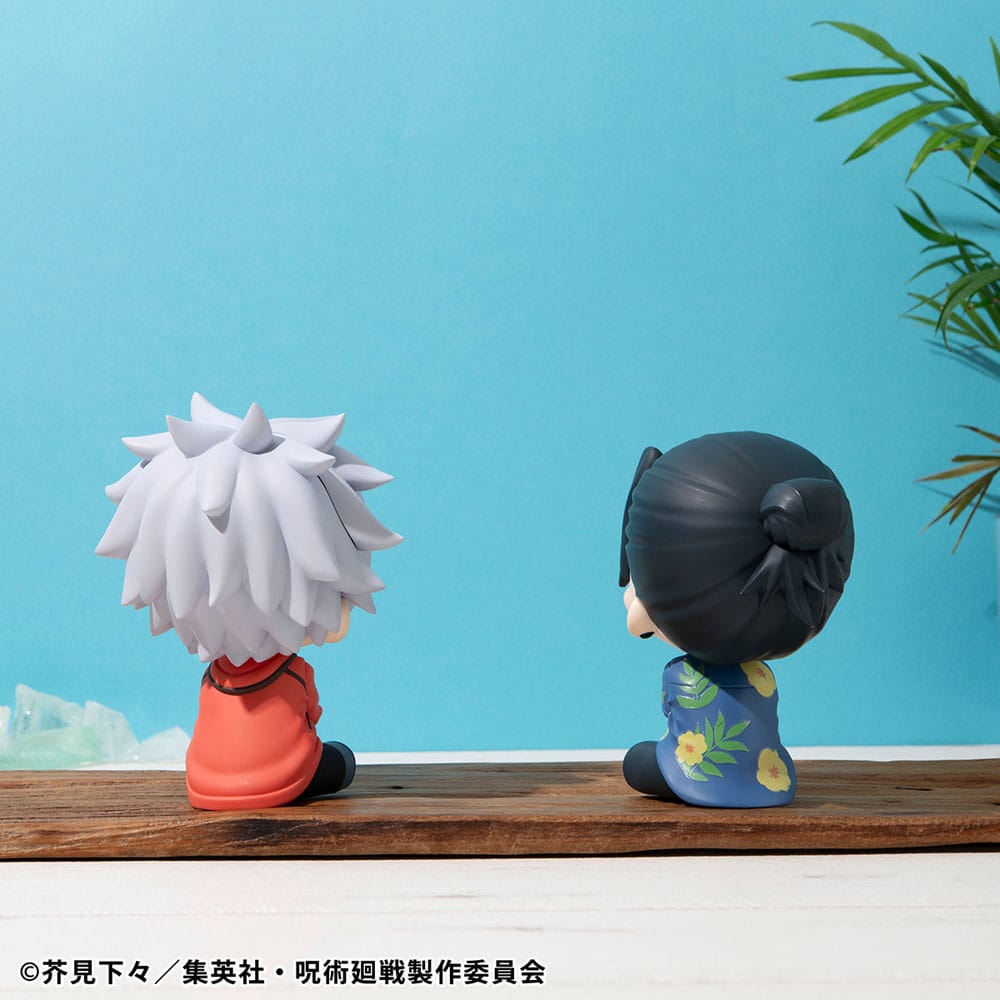 Jujutsu Kaisen Look Up PVC Statue Satoru Gojo & Suguru Geto Okinawa Ver. Set (with gift) 11 cm Prizefiguren Yokina
