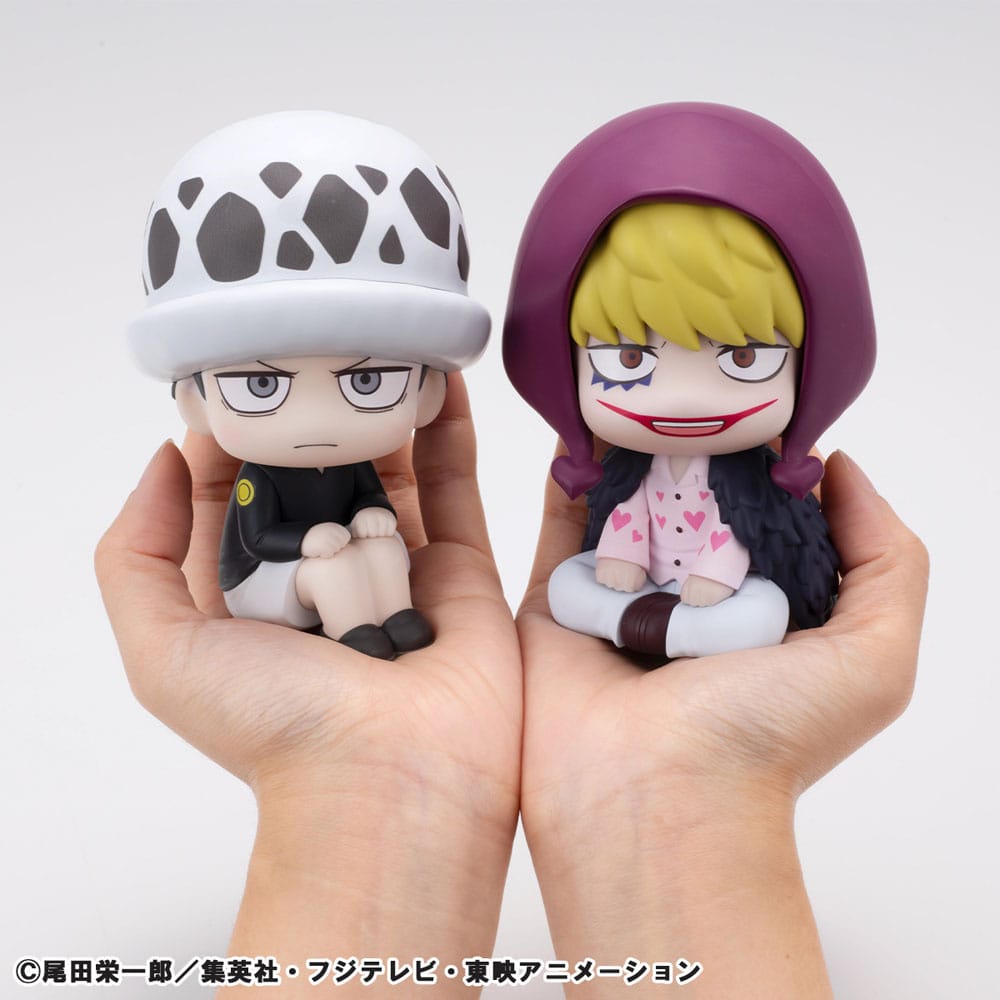 One Piece Look Up PVC Statuen Trafalgar Law Childhood Ver. & Corazon 11 cm (with gift) Prizefiguren Yokina