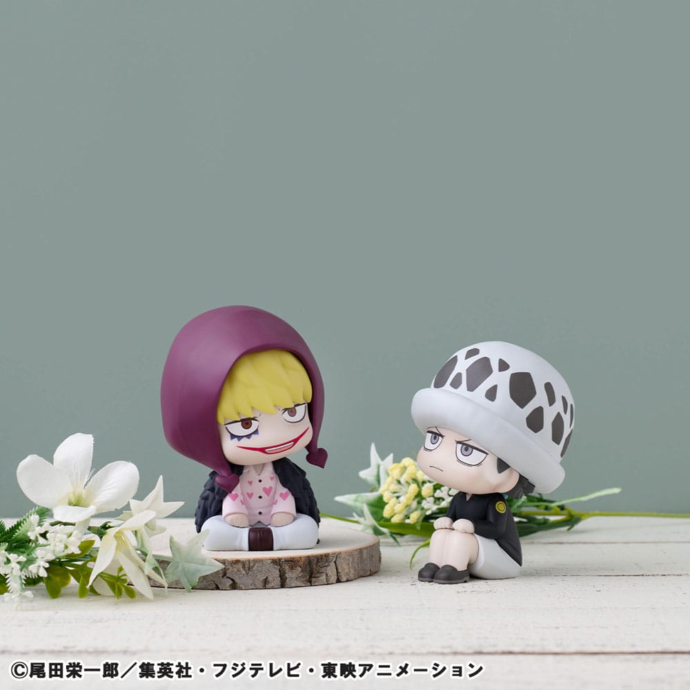 One Piece Look Up PVC Statuen Trafalgar Law Childhood Ver. & Corazon 11 cm (with gift) Prizefiguren Yokina