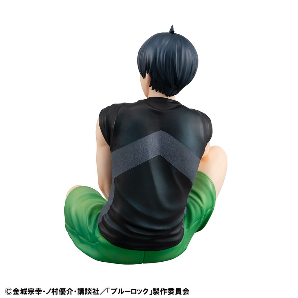 Blue Lock G.E.M. Serie PVC Statue Yoichi Isagi Palm Size 9 cm Prizefiguren Yokina