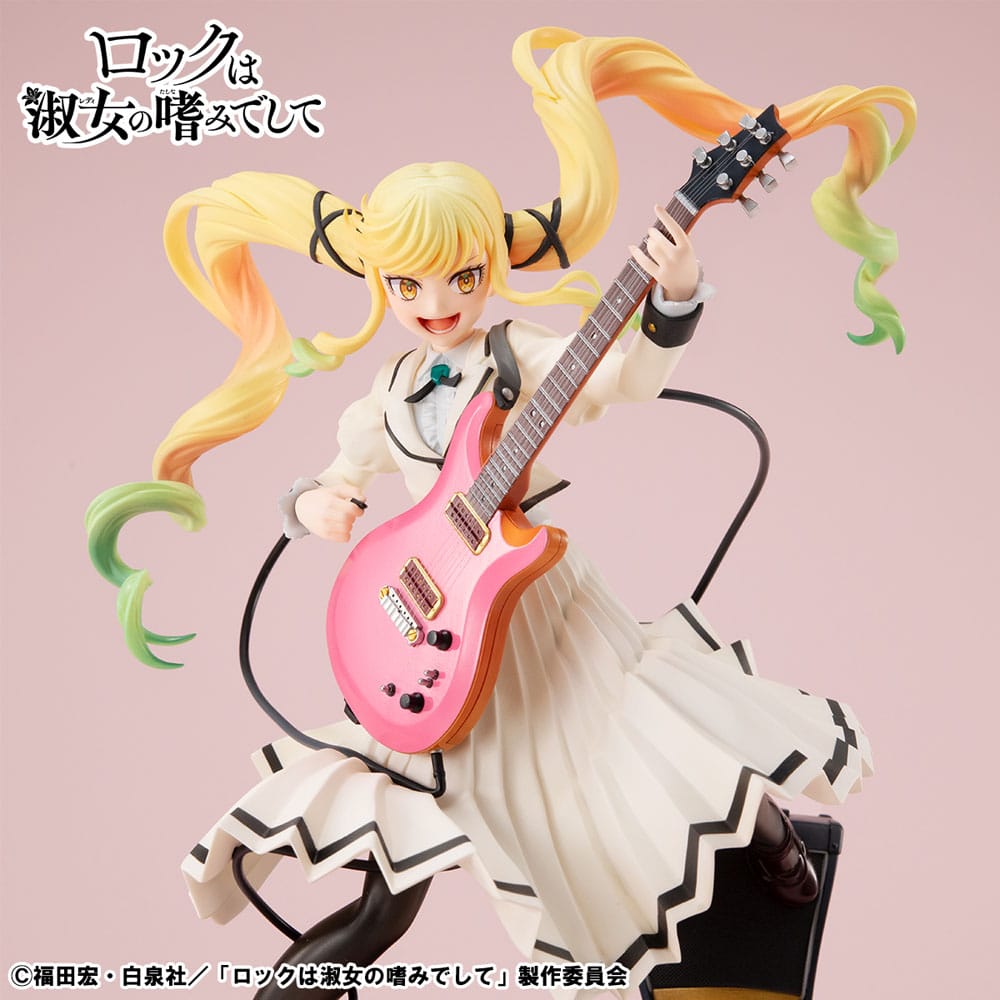 Rock Is a Lady´s Modesty Lucrea PVC Statue Ririsa Suzunomiya 24 cm Prizefiguren Yokina