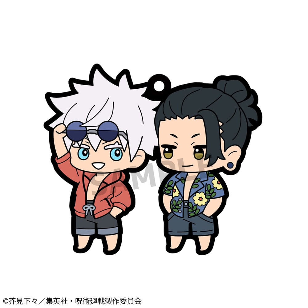 Jujutsu Kaisen 6 Gummi-Anhänger Buddy Collection Vol. 4 6 cm Schlüsselanhänger Yokina
