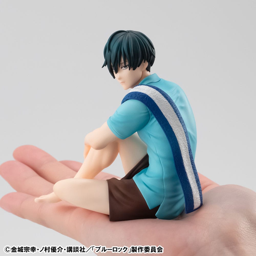 Blue Lock G.E.M. Serie PVC Statue Rin Itoshi Palm Size 9 cm Prizefiguren Yokina