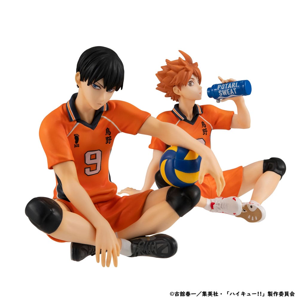 Haikyu!! G.E.M. Serie PVC Statue Atsumu Shoyo Hinata Second Uniform Ver. Palm Size 9 cm Prizefiguren Yokina