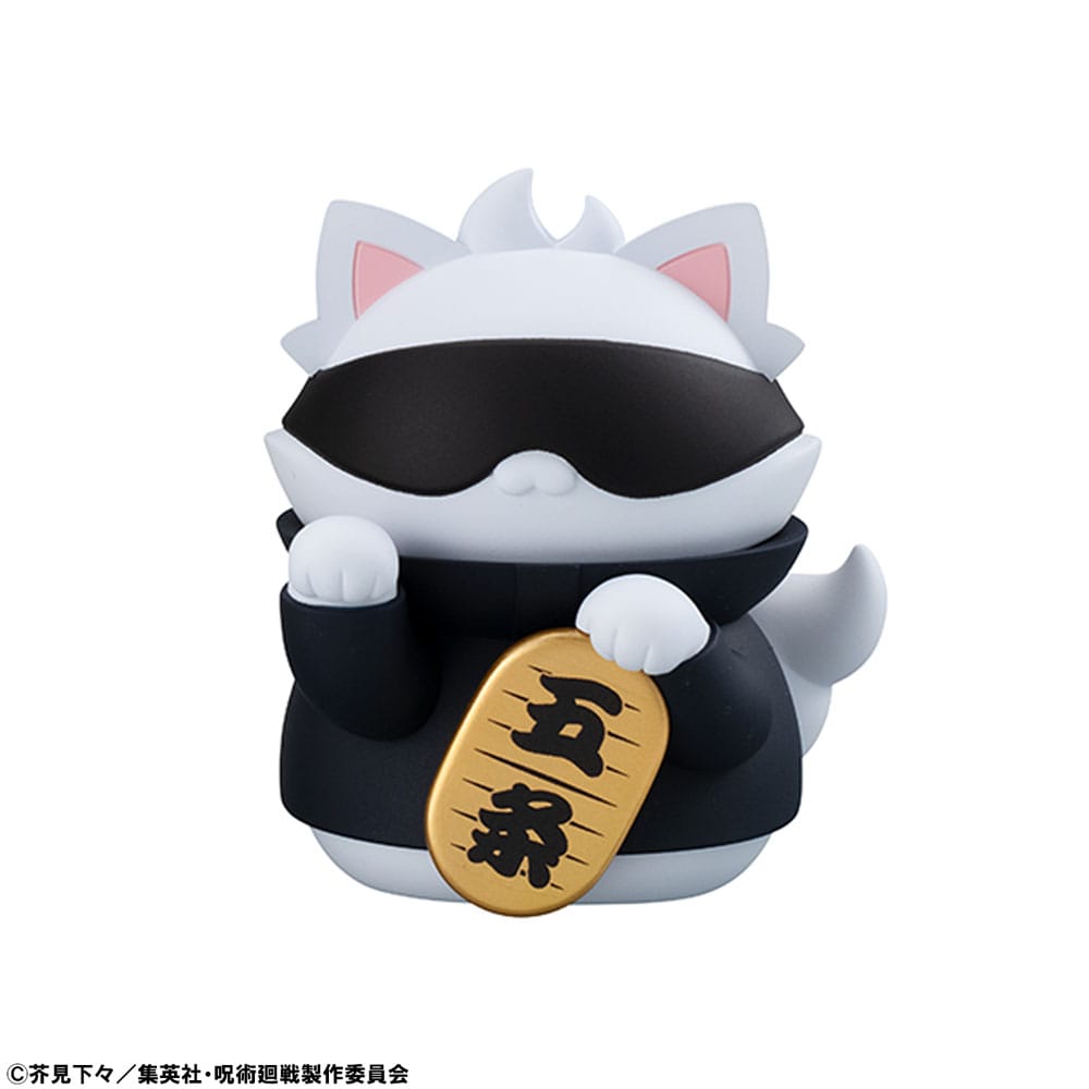 Jujutsu Kaisen Mega Cat Project 6 Sammelfiguren Fortune Cats 7 cm Minifiguren Yokina