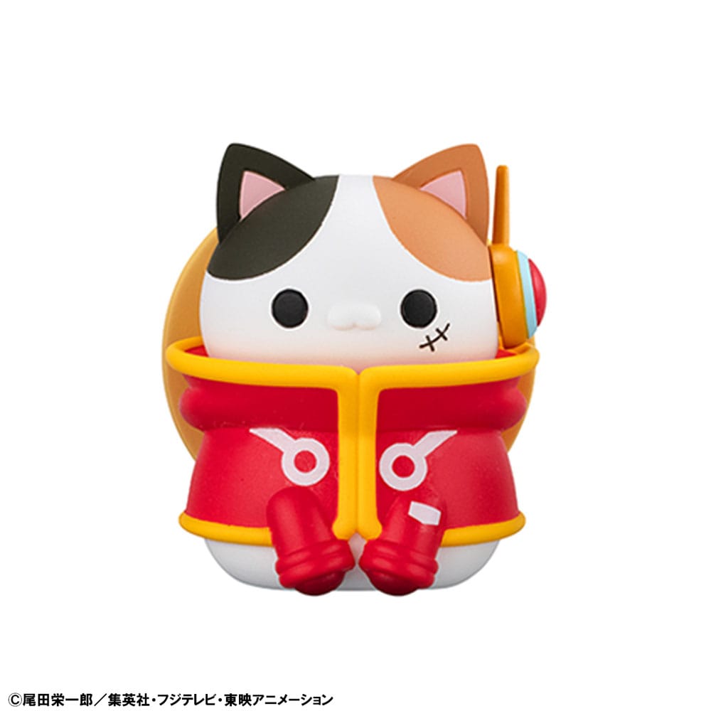 One Piece Mega Cat Project 8 Sammelfiguren Egghead NyanPieceNyan! 3 cm Minifiguren Yokina