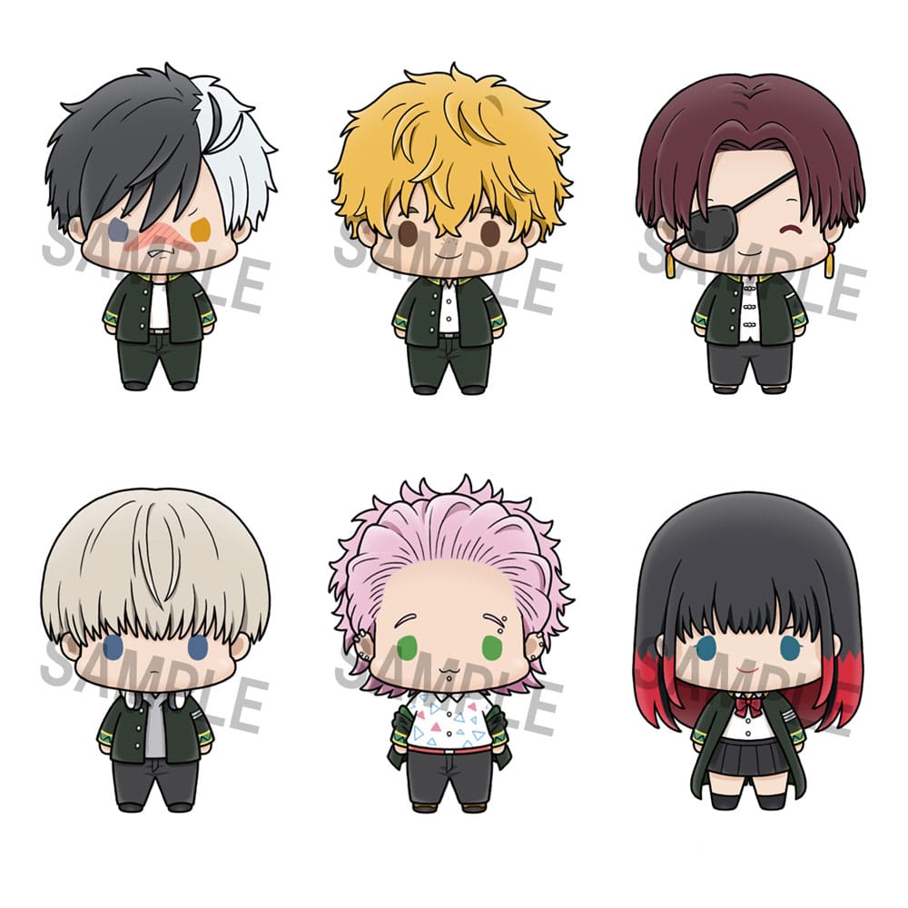 Wind Breaker Chokorin Mascot Series Sammelfiguren 6er-Pack Vol. 2 5 cm Minifiguren Yokina