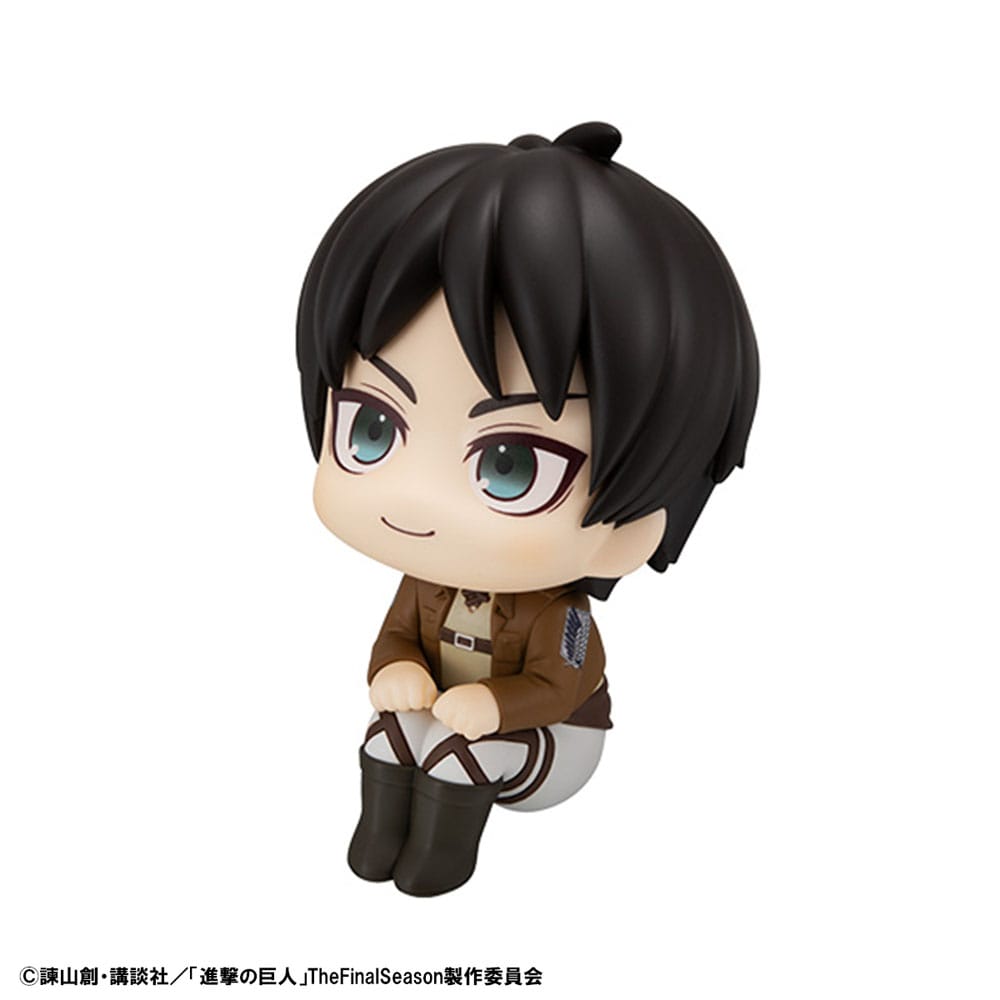 Attack on Titan Look Up PVC Statue Eren Jaeger 11 cm Minifiguren Yokina