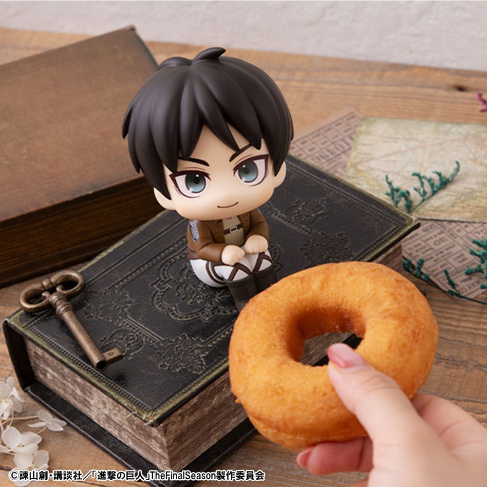 Attack on Titan Look Up PVC Statue Eren Jaeger 11 cm Minifiguren Yokina