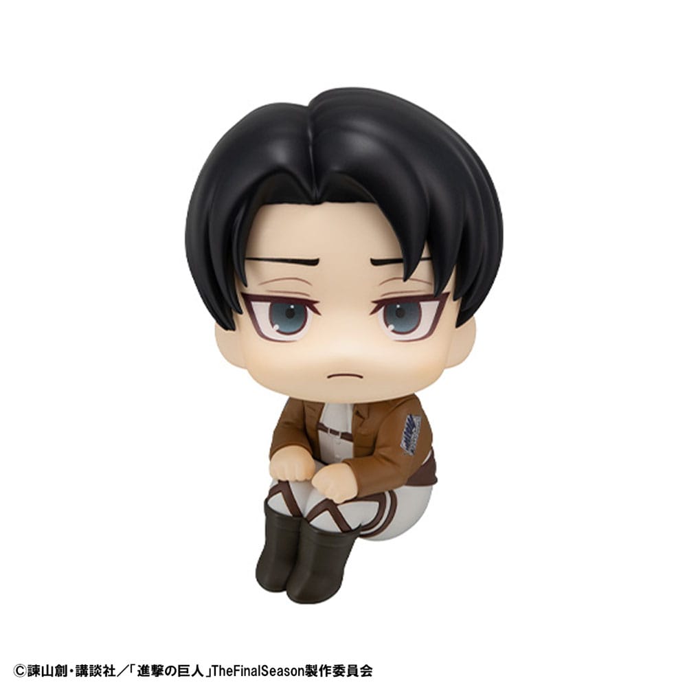 Attack on Titan Look Up PVC Statue Levi 11 cm Minifiguren Yokina