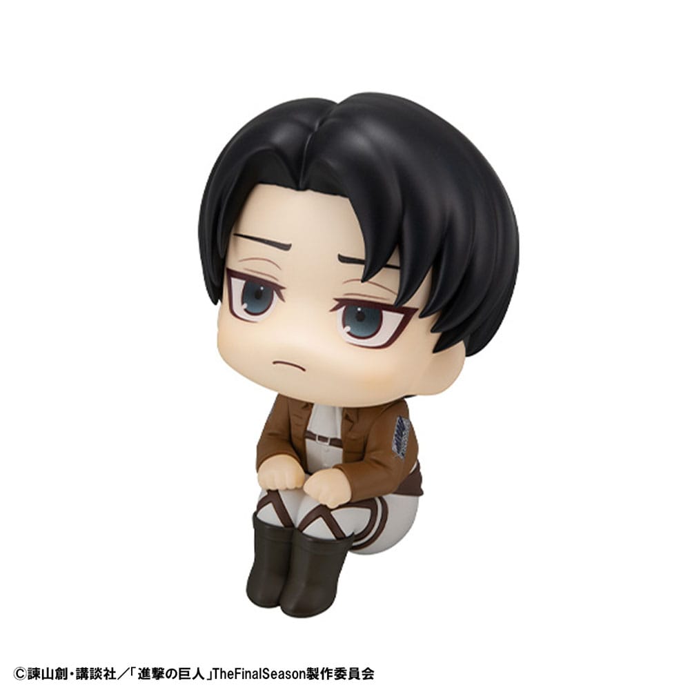 Attack on Titan Look Up PVC Statue Levi 11 cm Minifiguren Yokina