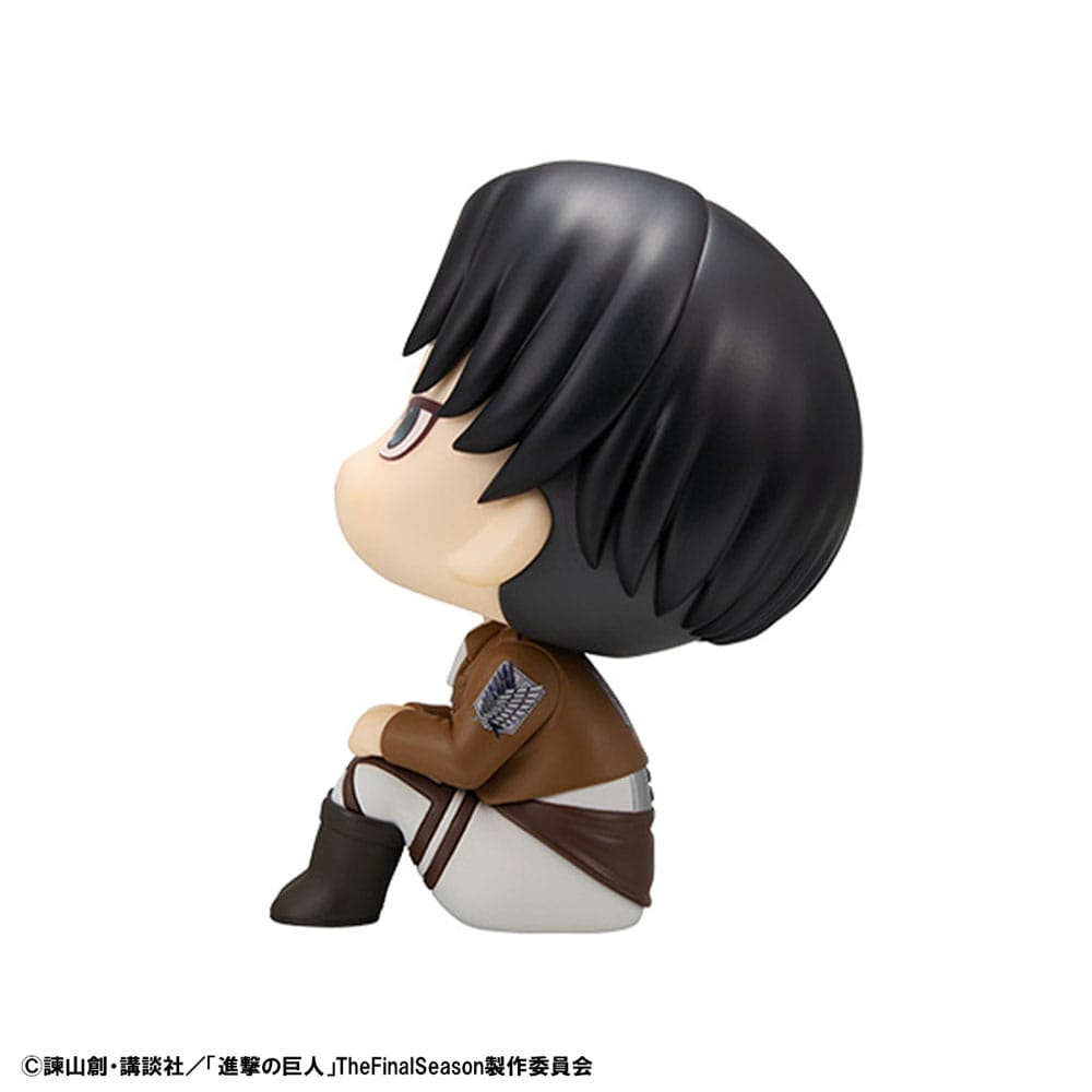 Attack on Titan Look Up PVC Statue Levi 11 cm Minifiguren Yokina