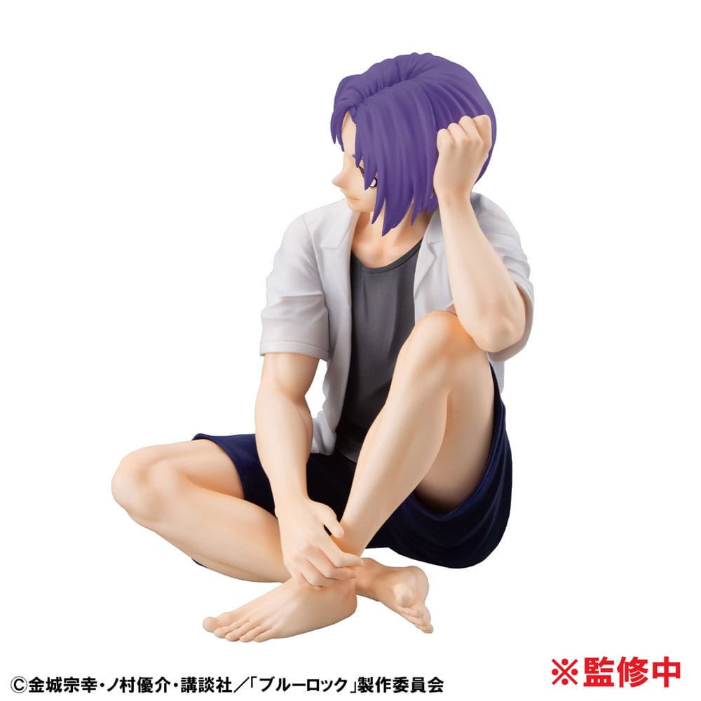 Blue Lock G.E.M. Serie PVC Statue Reo Mikage Palm Size 9 cm Prizefiguren Yokina