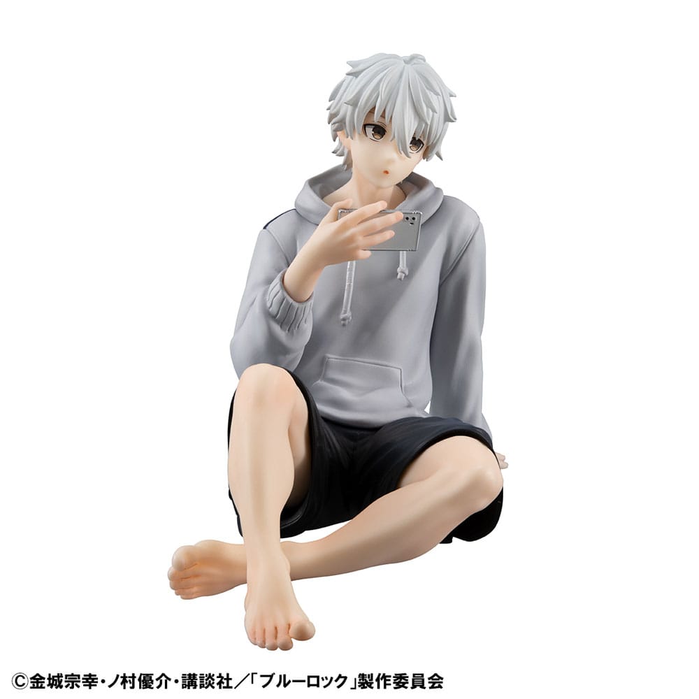 Blue Lock G.E.M. Serie PVC Statue Seishiro Nagi Repaint Ver. Palm Size 9 cm Prizefiguren Yokina