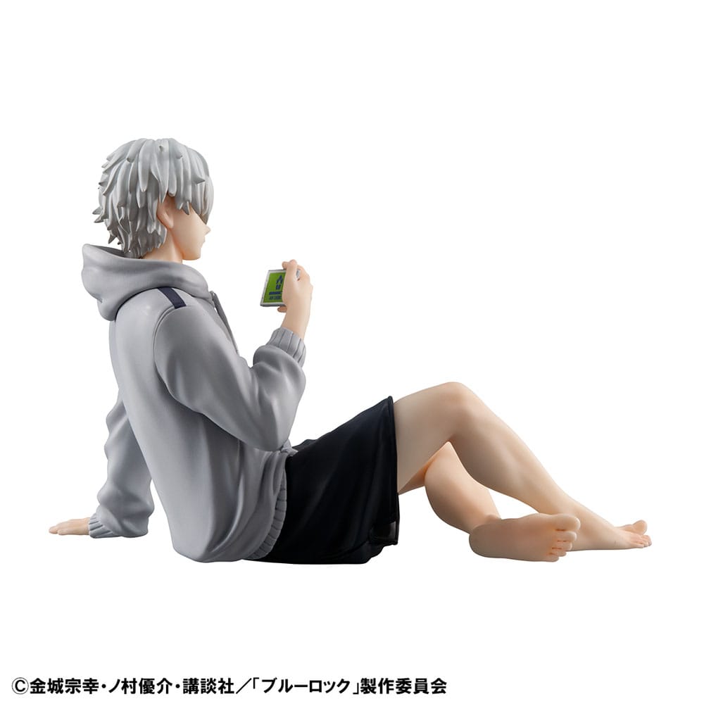 Blue Lock G.E.M. Serie PVC Statue Seishiro Nagi Repaint Ver. Palm Size 9 cm Prizefiguren Yokina