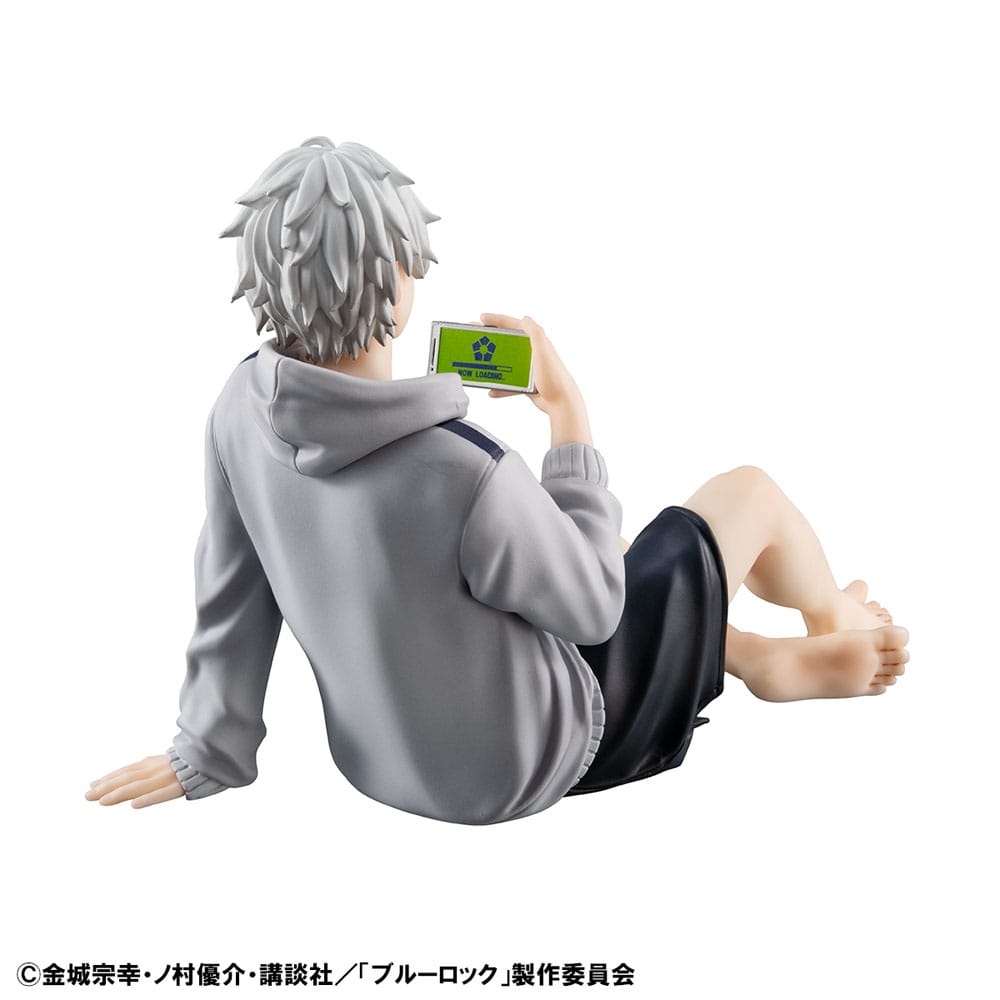 Blue Lock G.E.M. Serie PVC Statue Seishiro Nagi Repaint Ver. Palm Size 9 cm Prizefiguren Yokina