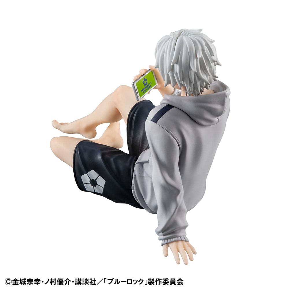 Blue Lock G.E.M. Serie PVC Statue Seishiro Nagi Repaint Ver. Palm Size 9 cm Prizefiguren Yokina