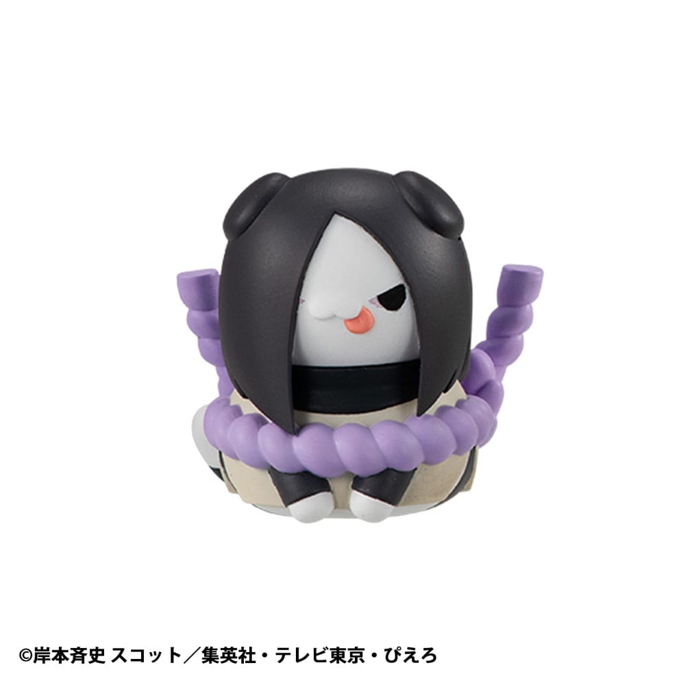 Naruto Shippuden Mega Cat Project Nyaruto! 8 Sammelfiguren Come here Sasuke-kun 3 cm Minifiguren Yokina