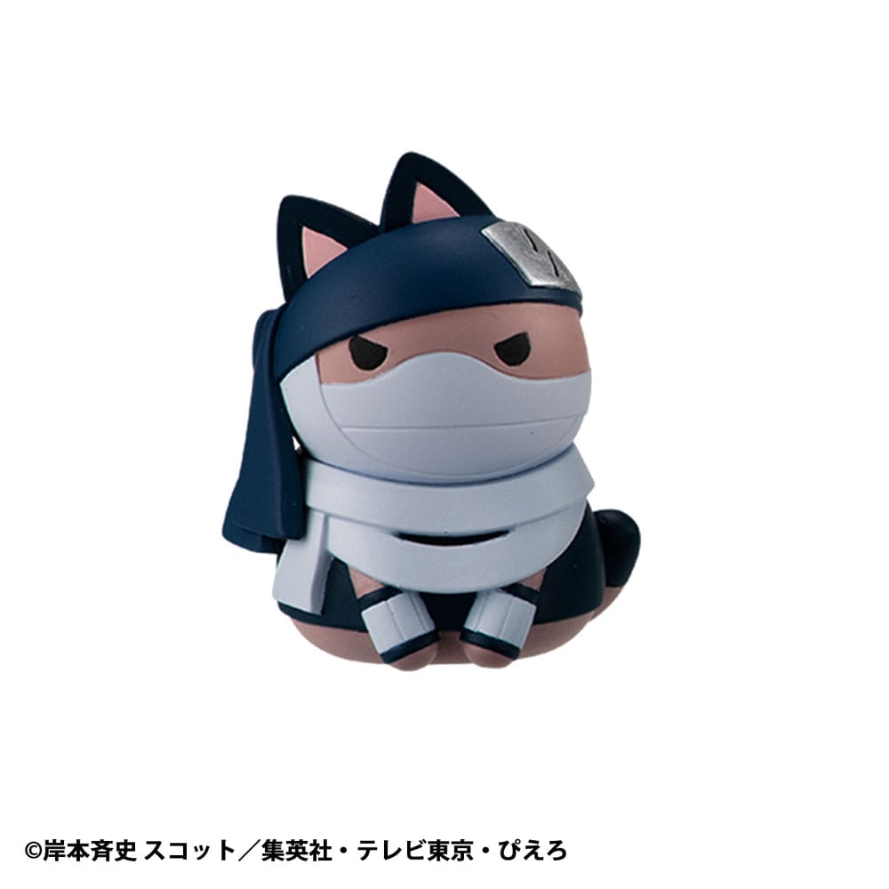Naruto Shippuden Mega Cat Project Nyaruto! 8 Sammelfiguren Come here Sasuke-kun 3 cm Minifiguren Yokina