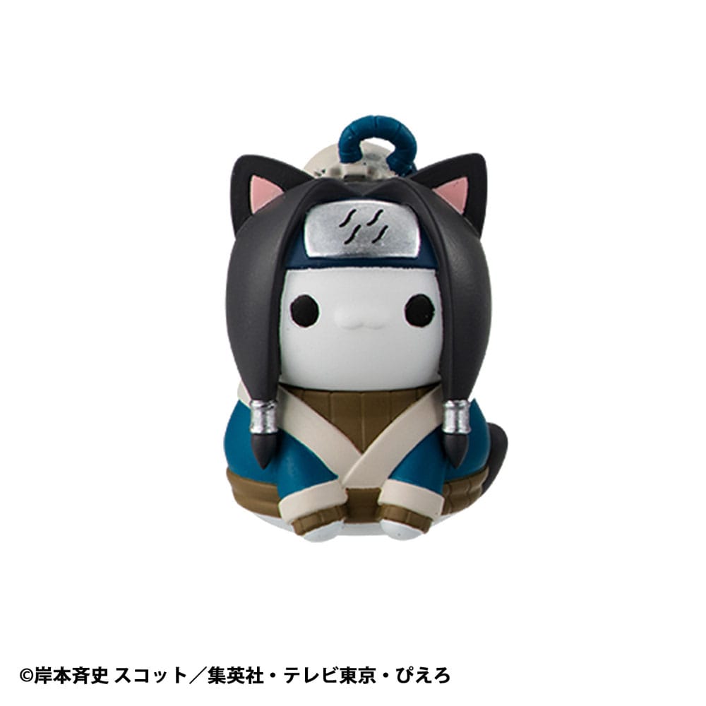 Naruto Shippuden Mega Cat Project Nyaruto! 8 Sammelfiguren Come here Sasuke-kun 3 cm Minifiguren Yokina