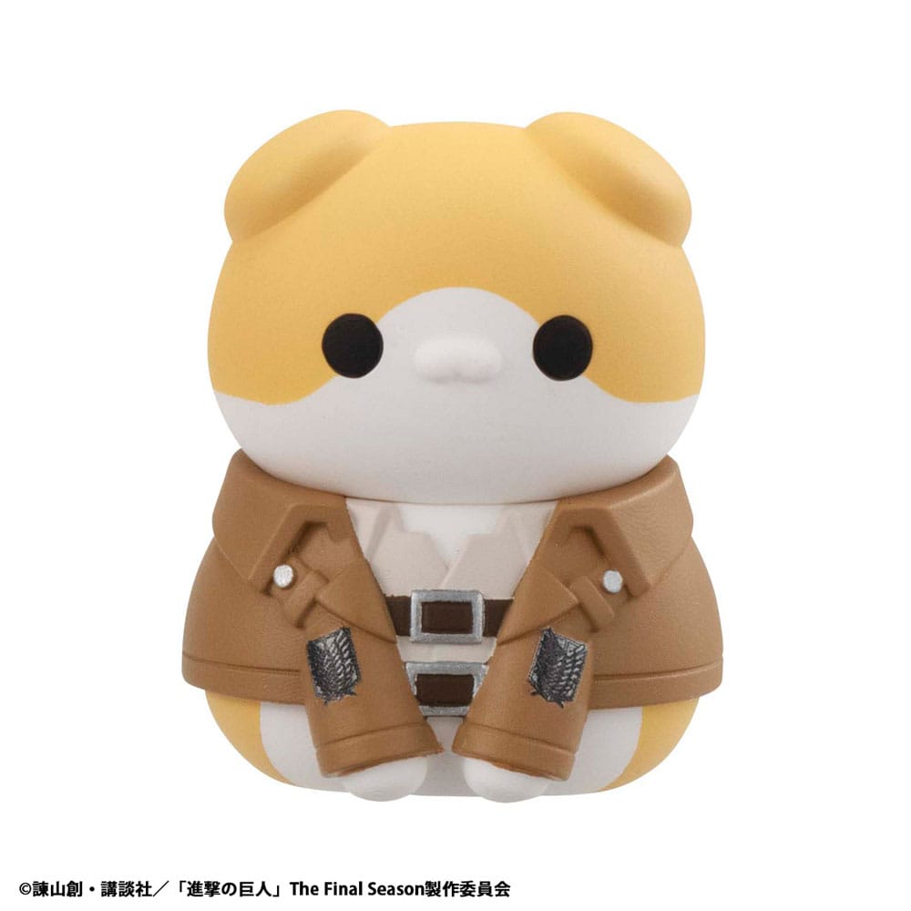 Attack on Titan Mega Cat Project Attack on Tinyan 8 Sammelfiguren Gathering Scout Regiment danyan! 3 cm Minifiguren Yokina