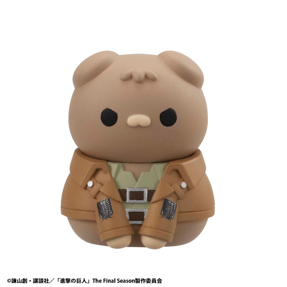 Attack on Titan Mega Cat Project Attack on Tinyan 8 Sammelfiguren Gathering Scout Regiment danyan! 3 cm Minifiguren Yokina