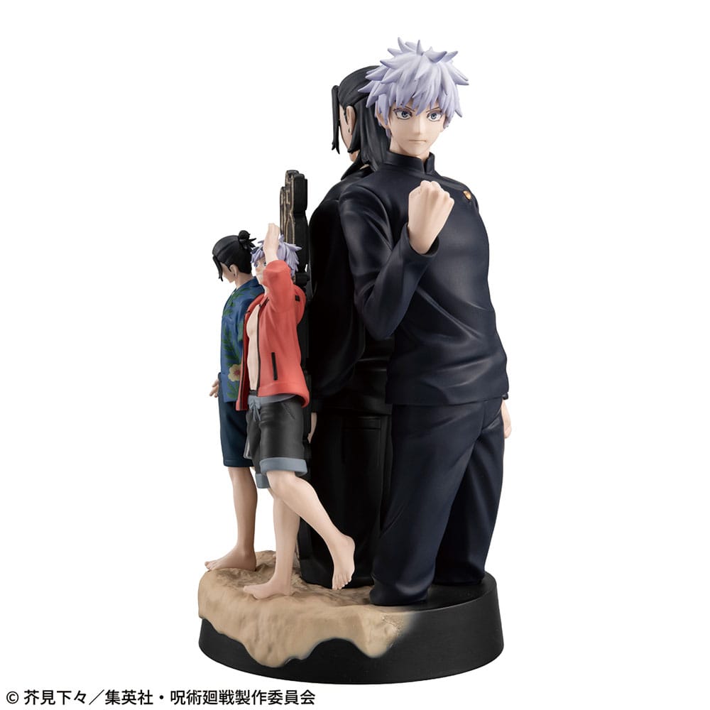 Jujutsu Kaisen Petitrama DX PVC Mini-Statue Hidden Inventory/Premature Death Gojo & Geto (with gift) 14 cm Prizefiguren Yokina