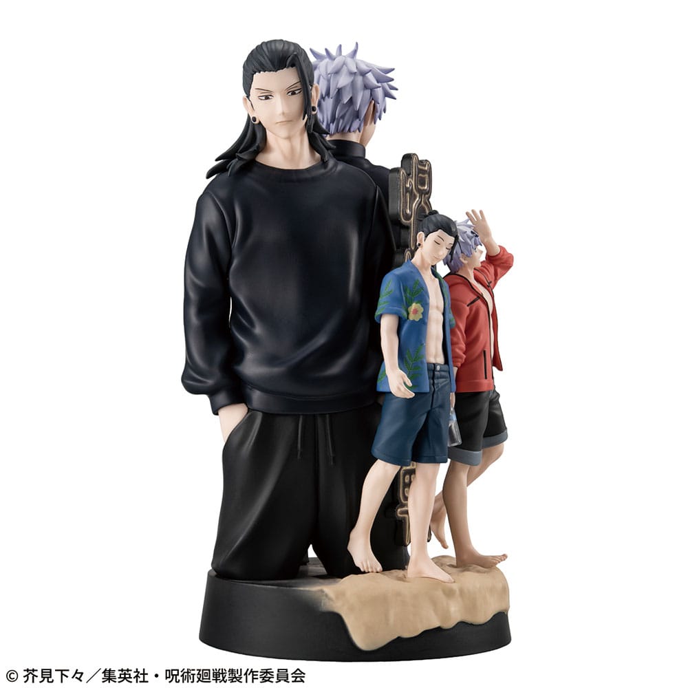 Jujutsu Kaisen Petitrama DX PVC Mini-Statue Hidden Inventory/Premature Death Gojo & Geto (with gift) 14 cm Prizefiguren Yokina