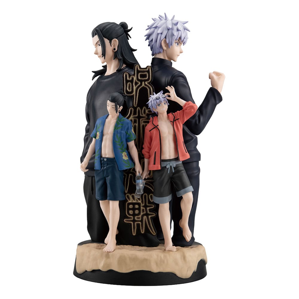 Jujutsu Kaisen Petitrama DX PVC Statue Hidden Inventory/Premature Death Gojo & Geto 14 cm Prizefiguren Yokina