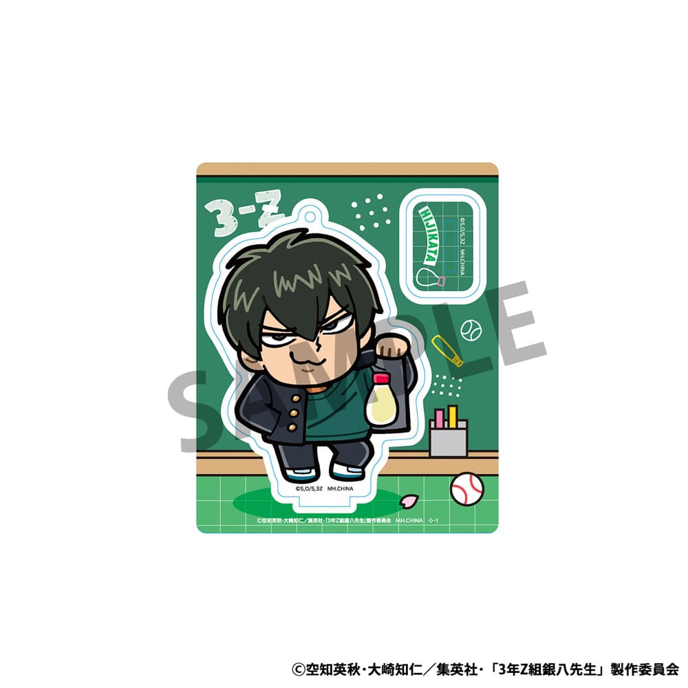 Gintama 8 Acryl Figuren 3-Z Ginpachi Sensei x Okawabukubu the Youth 6 cm Minifiguren Yokina