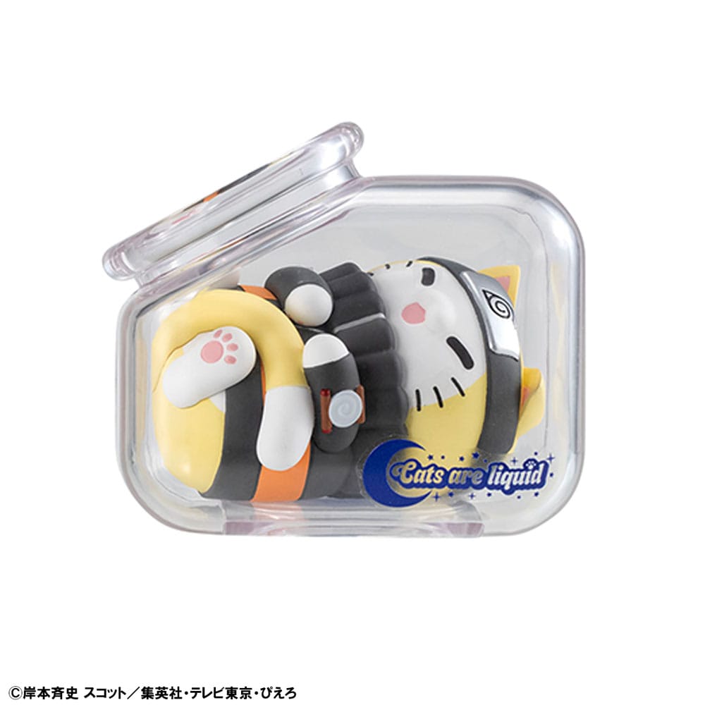 Naruto Shippuden Mega Cat Project Nyaruto! 8 Sammelfiguren Good Night Nyaruto! 3 cm Minifiguren Yokina