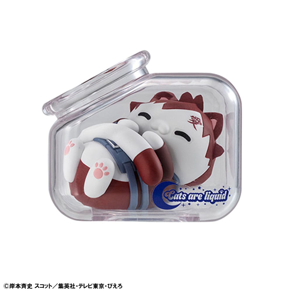 Naruto Shippuden Mega Cat Project Nyaruto! 8 Sammelfiguren Good Night Nyaruto! 3 cm Minifiguren Yokina
