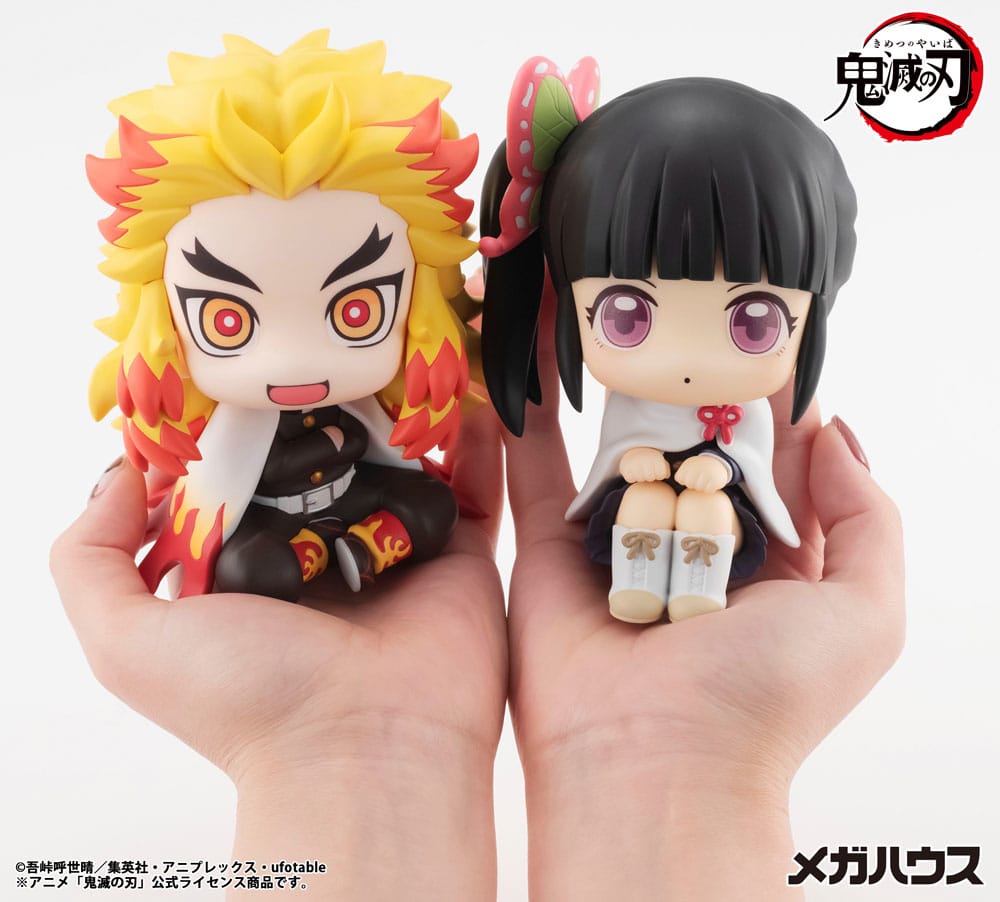 Demon Slayer Kimetsu no Yaiba Look Up PVC Statue Rengoku Kyojuro 11 cm Prizefiguren Yokina