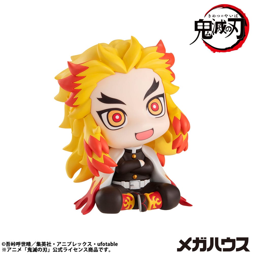 Demon Slayer Kimetsu no Yaiba Look Up PVC Statue Rengoku Kyojuro 11 cm Prizefiguren Yokina