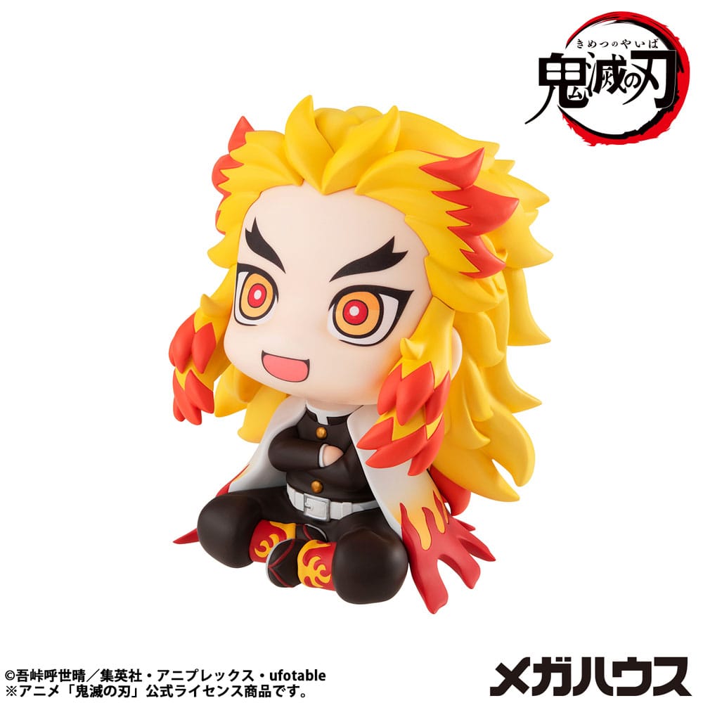 Demon Slayer Kimetsu no Yaiba Look Up PVC Statue Rengoku Kyojuro 11 cm Prizefiguren Yokina