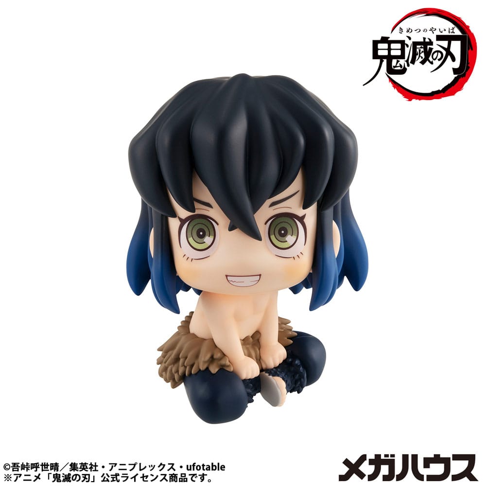 Demon Slayer Kimetsu no Yaiba Look Up PVC Statue Hashibira Inosuke 10 cm Prizefiguren Yokina