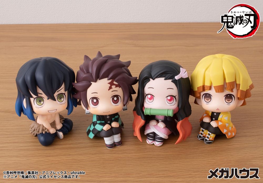 Demon Slayer Kimetsu no Yaiba Look Up PVC Statue Hashibira Inosuke 10 cm Prizefiguren Yokina