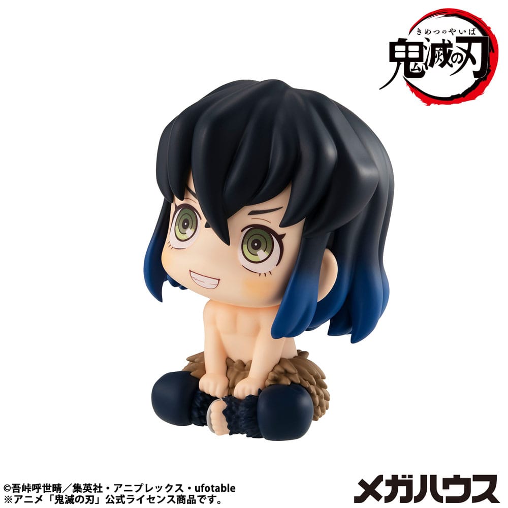 Demon Slayer Kimetsu no Yaiba Look Up PVC Statue Hashibira Inosuke 10 cm Prizefiguren Yokina