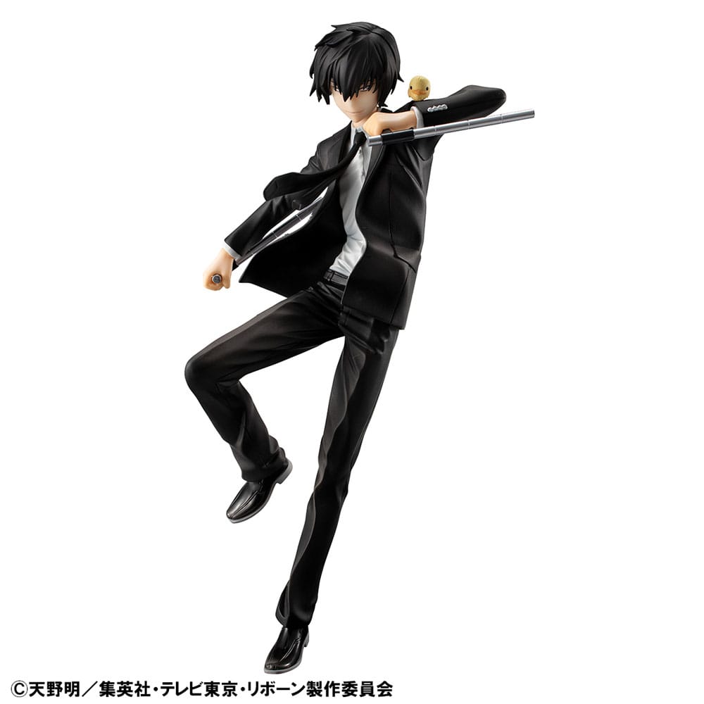 Katekyo Hitman Reborn! G.E.M. Serie PVC Statue Tsunayoshi Sawada & Kyoya Hibari & Reborn Set 21 cm Prizefiguren Yokina