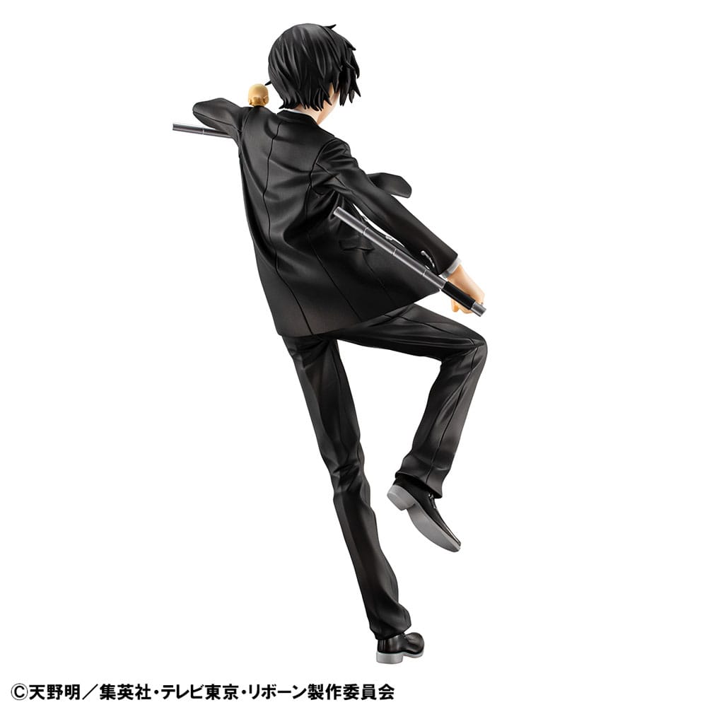 Katekyo Hitman Reborn! G.E.M. Serie PVC Statue Tsunayoshi Sawada & Kyoya Hibari & Reborn Set 21 cm Prizefiguren Yokina