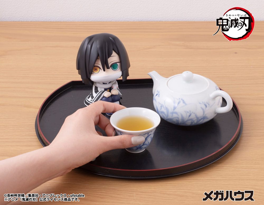 Demon Slayer Kimetsu no Yaiba Look Up PVC Statue Iguro Obanai 11 cm Prizefiguren Yokina