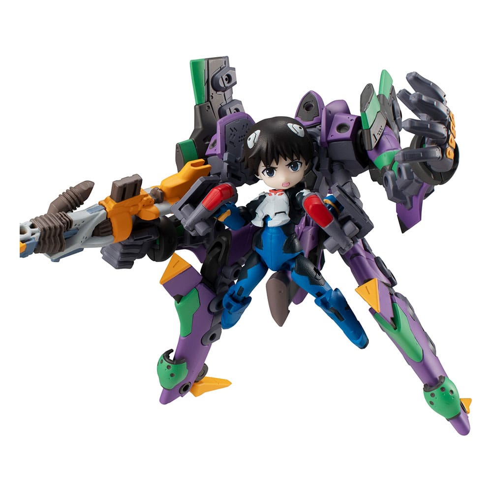 Evangelion Desktop Army Actionfigur Shinji Ikari & Evangelion No. 1 New Theatrical Edition 15 cm Figmas Yokina