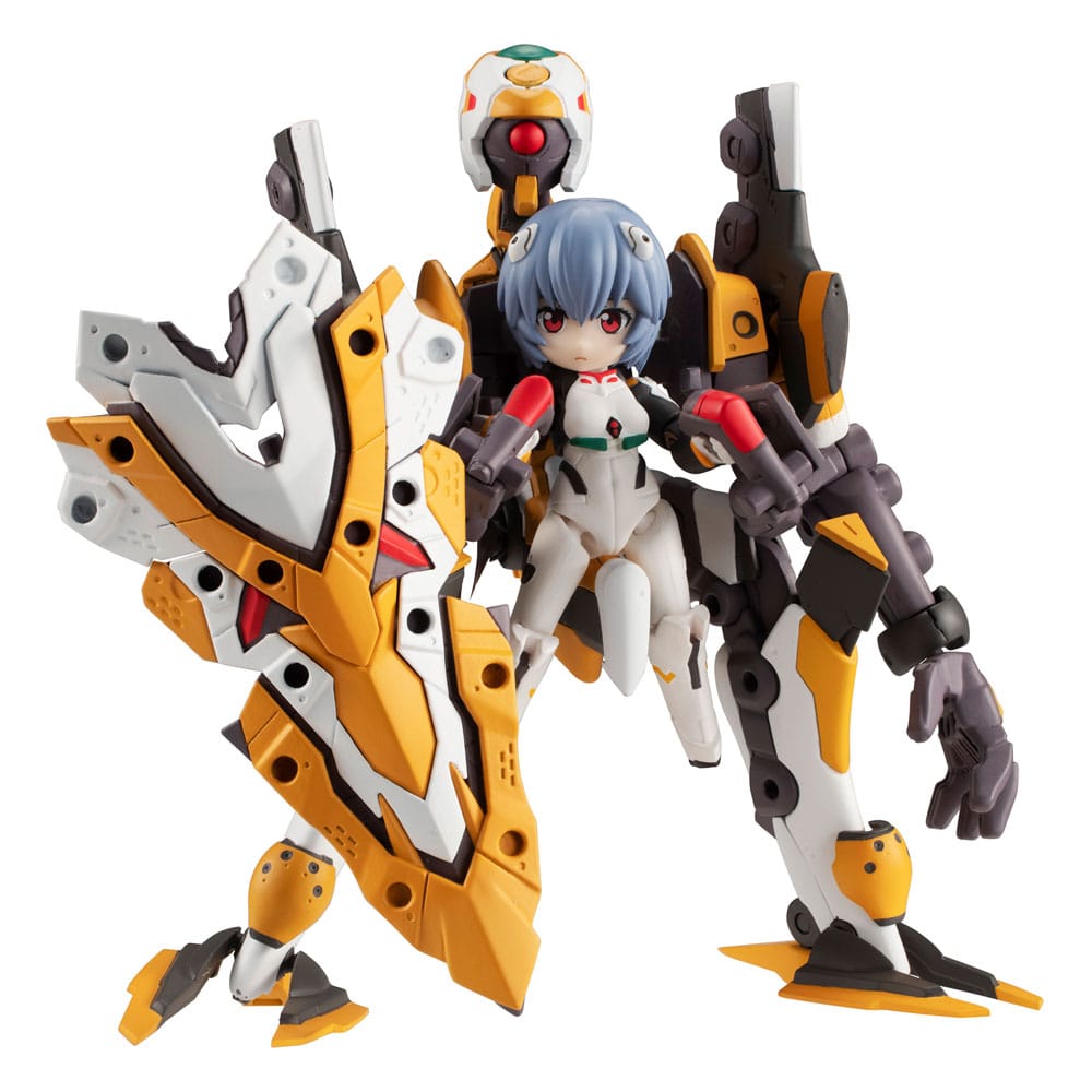 Evangelion Desktop Army Actionfiguren Ayanami Rei & Evangelion No. 0 (Kai) 15 cm Figmas Yokina