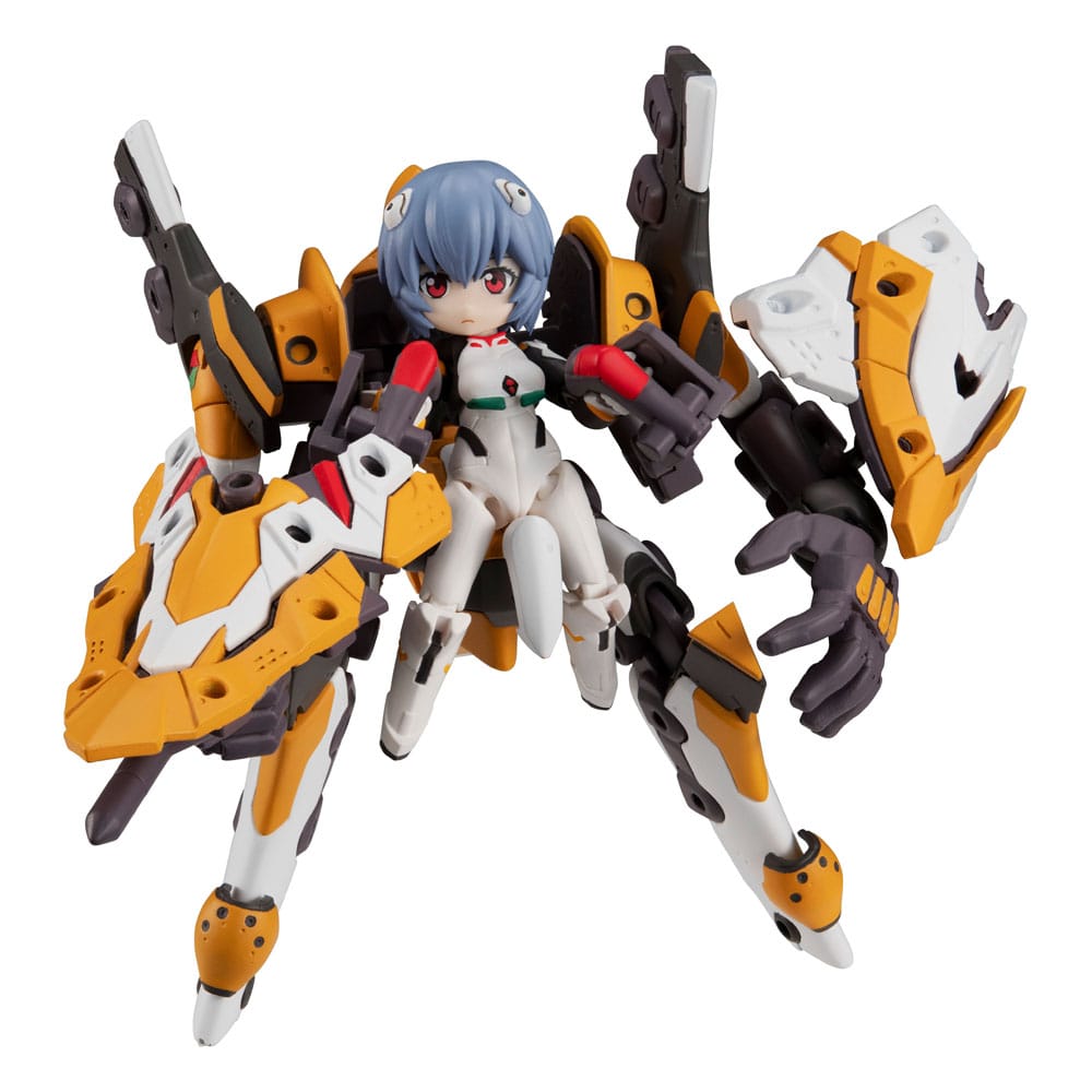 Evangelion Desktop Army Actionfiguren Ayanami Rei & Evangelion No. 0 (Kai) 15 cm Figmas Yokina