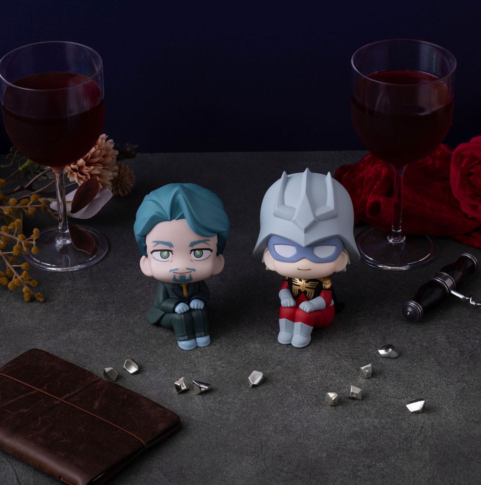Mobile Suit Gundam GQuuuuuuX Look Up PVC Statue Challia Bull & Char Aznable (with gift) 11 cm Prizefiguren Yokina